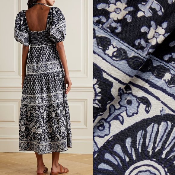 Sea NY Jasper Tiered Maxi Dress - Picture 2 of 10